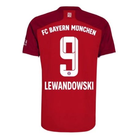 Camisola FC Bayern München Robert Lewandowski 9 Principal 2021 2022